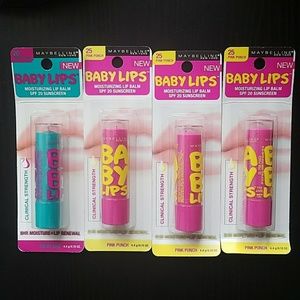 💋Maybelline Baby Lips, Lip Balm Bundle💋